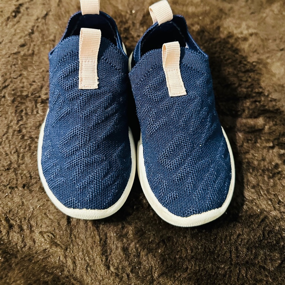 Kids Blue Slip-On Shoes